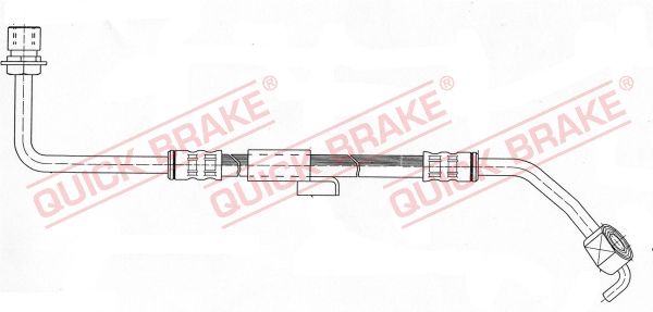 Гальмівні шланги QUICK BRAKE 50948 - zapix