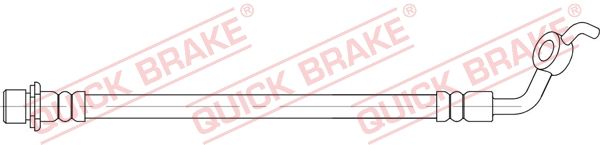 Гальмівні шланги QUICK BRAKE 58008 - zapix