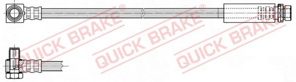 Гальмівні шланги QUICK BRAKE 58300X - zapix