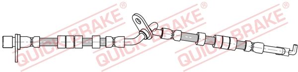 Гальмівні шланги QUICK BRAKE 58802 - zapix