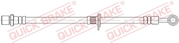 Гальмівні шланги QUICK BRAKE 58817 - zapix