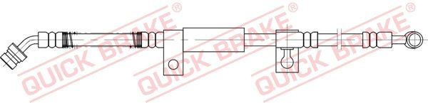 Гальмівні шланги QUICK BRAKE 58827 - zapix