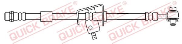 Гальмівні шланги QUICK BRAKE 58856X - zapix