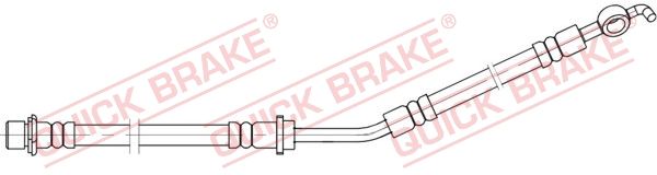Гальмівні шланги QUICK BRAKE 58866 - zapix