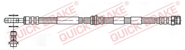 Гальмівні шланги QUICK BRAKE 59975X - zapix
