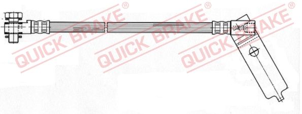 Гальмівні шланги QUICK BRAKE 59978X - zapix