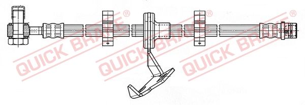 Гальмівні шланги QUICK BRAKE 59987X - zapix