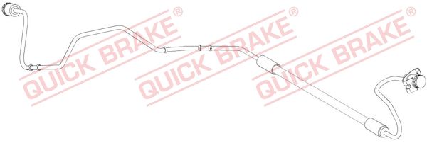 Гальмівні шланги QUICK BRAKE 96014 - zapix