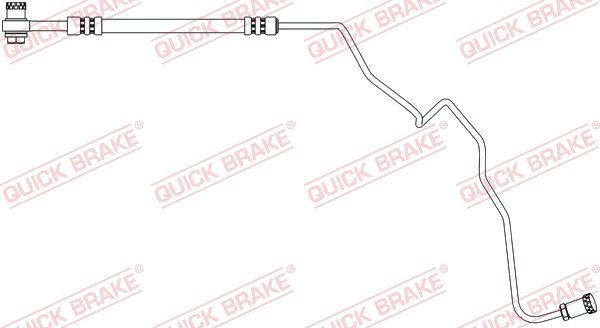 Гальмівні шланги QUICK BRAKE 96019X - zapix