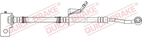 Гальмівні шланги QUICK BRAKE 58876X - zapix