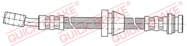 Гальмівні шланги QUICK BRAKE 58919 - zapix