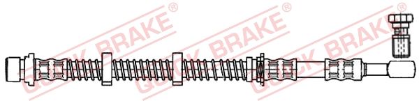 Гальмівні шланги QUICK BRAKE 58960X - zapix