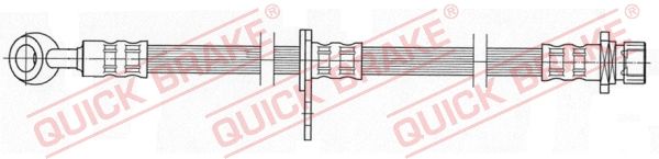 Гальмівні шланги QUICK BRAKE 59904 - zapix
