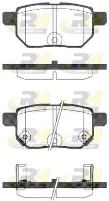 Гальмівні колодки дискові ROADHOUSE 2128622 - zapix