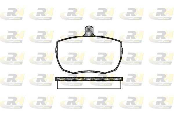 Гальмівні колодки дискові ROADHOUSE 205600 - zapix