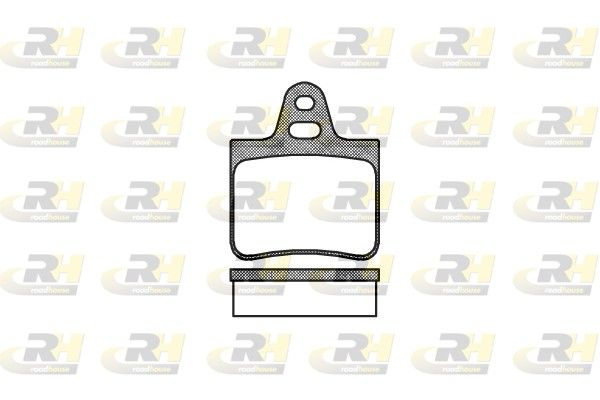 Гальмівні колодки дискові ROADHOUSE 210200 - zapix