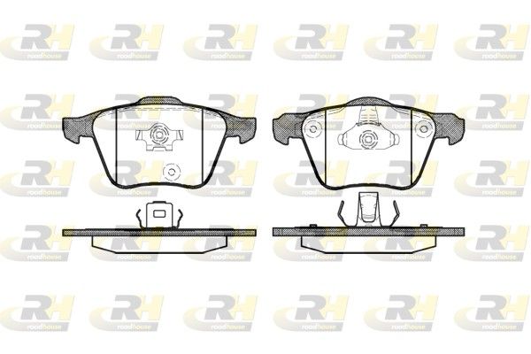 Гальмівні колодки дискові ROADHOUSE 2104300 - zapix