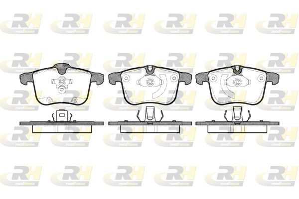 Гальмівні колодки дискові ROADHOUSE 2105300 - zapix