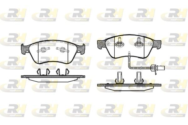 Гальмівні колодки дискові ROADHOUSE 2105602 - zapix