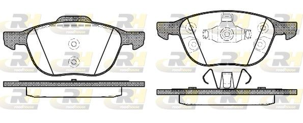Гальмівні колодки дискові ROADHOUSE 2108230 - zapix