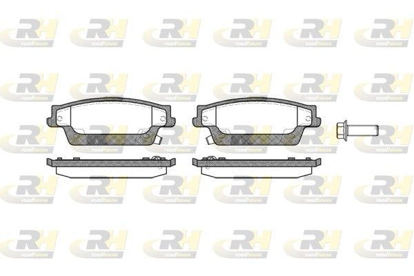 Гальмівні колодки дискові ROADHOUSE 2108704 - zapix