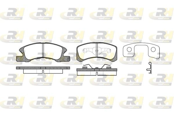 Гальмівні колодки дискові ROADHOUSE 2111102 - zapix