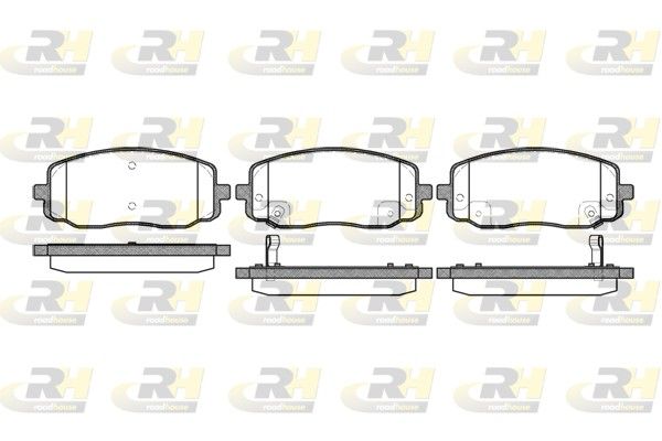 Гальмівні колодки дискові ROADHOUSE 2113302 - zapix