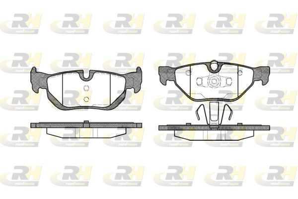 Гальмівні колодки дискові ROADHOUSE 2114500 - zapix