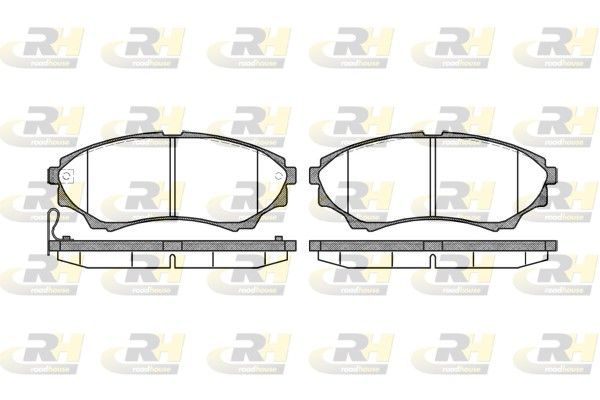 Гальмівні колодки дискові ROADHOUSE 2115100 - zapix