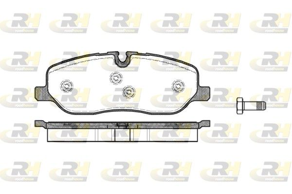 Гальмівні колодки дискові ROADHOUSE 2115800 - zapix