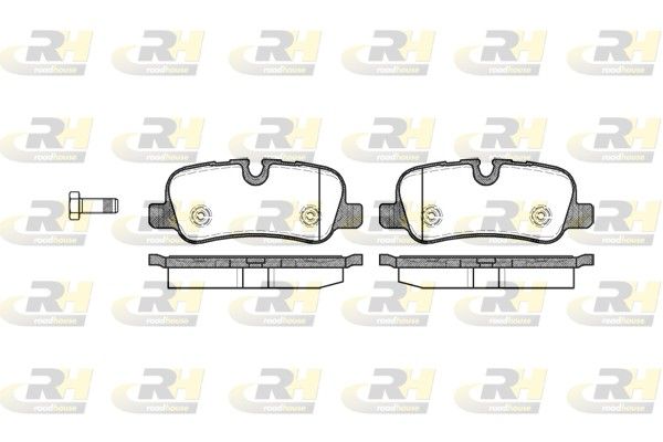 Гальмівні колодки дискові ROADHOUSE 2115900 - zapix