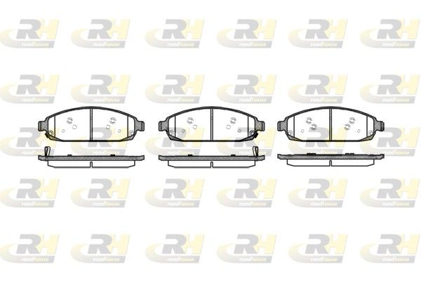 Гальмівні колодки дискові ROADHOUSE 2117302 - zapix