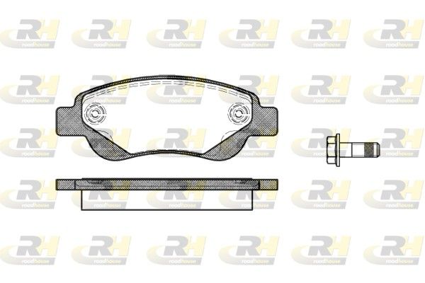Гальмівні колодки дискові ROADHOUSE 2117700 - zapix