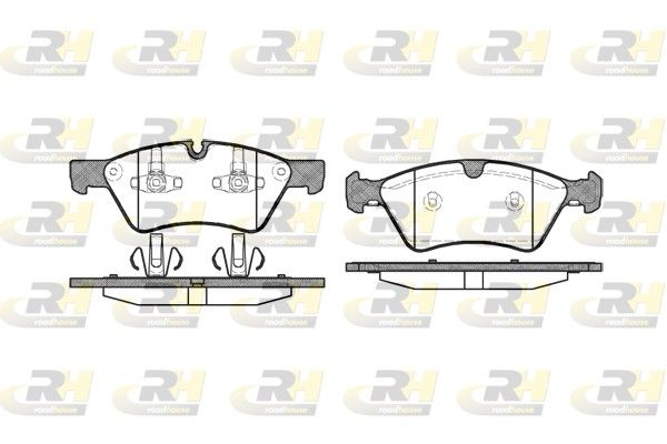 Гальмівні колодки дискові ROADHOUSE 2117900 - zapix