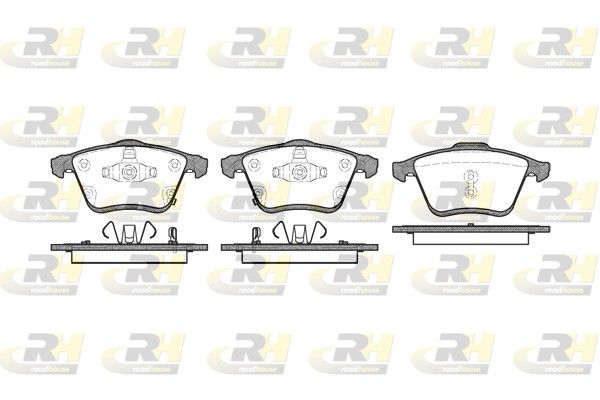 Гальмівні колодки дискові ROADHOUSE 2118202 - zapix