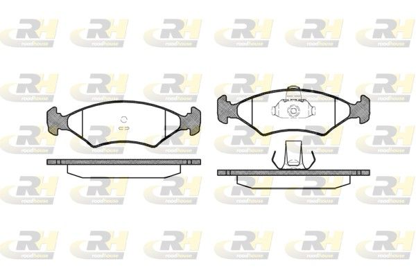 Гальмівні колодки дискові ROADHOUSE 211910 - zapix