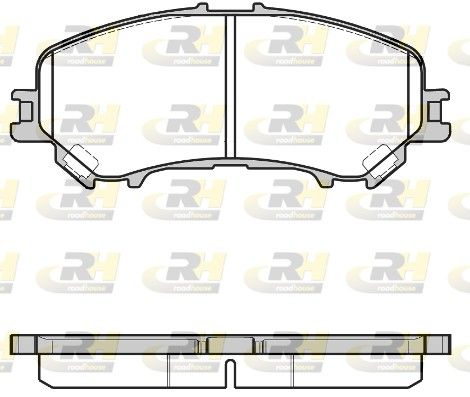 Гальмівні колодки дискові ROADHOUSE 2131822 - zapix