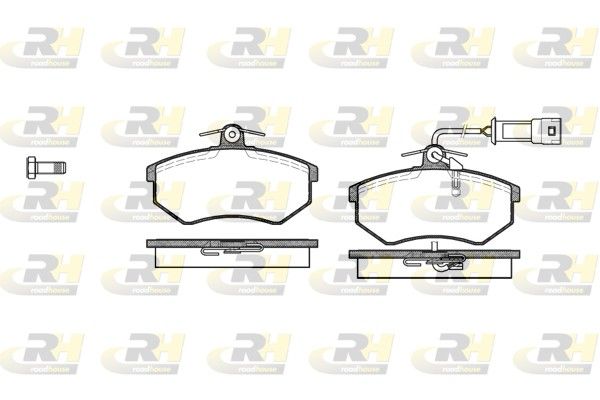 Гальмівні колодки дискові ROADHOUSE 213402 - zapix
