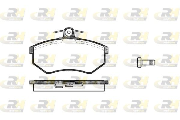 Гальмівні колодки дискові ROADHOUSE 213410 - zapix
