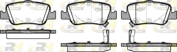 Гальмівні колодки дискові ROADHOUSE 2135602 - zapix