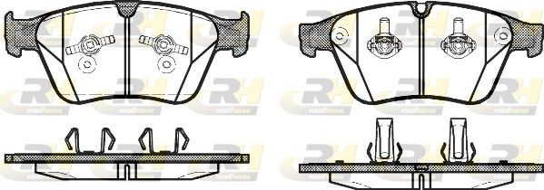Гальмівні колодки дискові ROADHOUSE 2137100 - zapix