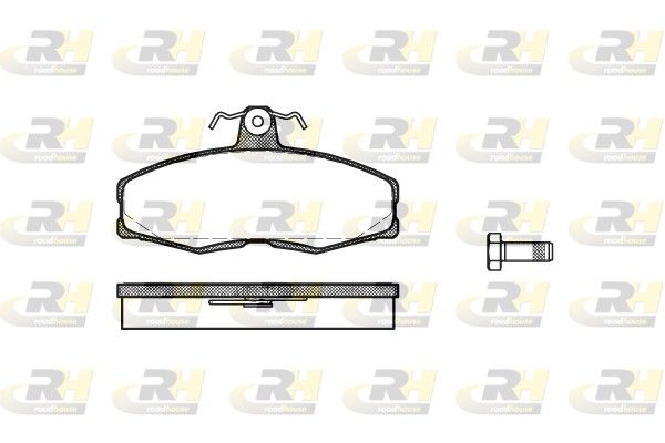 Гальмівні колодки дискові ROADHOUSE 215400 - zapix
