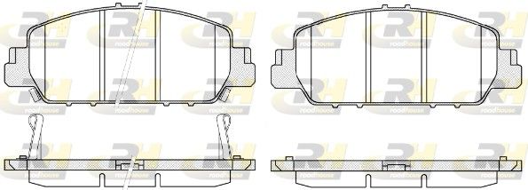 Гальмівні колодки дискові ROADHOUSE 2154802 - zapix