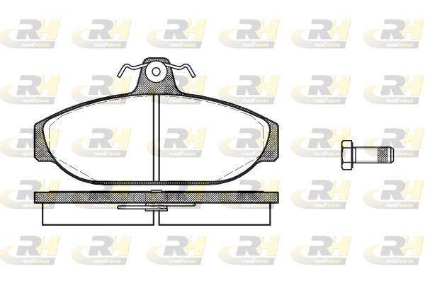 Гальмівні колодки дискові ROADHOUSE 215600 - zapix