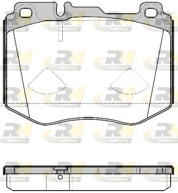Гальмівні колодки дискові ROADHOUSE 2160400 - zapix
