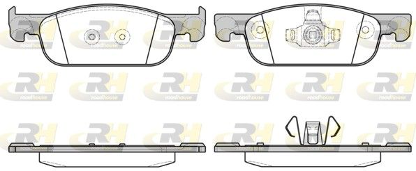 Гальмівні колодки дискові ROADHOUSE 2171800 - zapix