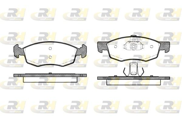 Гальмівні колодки дискові ROADHOUSE 217230 - zapix