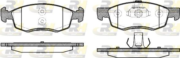 Гальмівні колодки дискові ROADHOUSE 217232 - zapix
