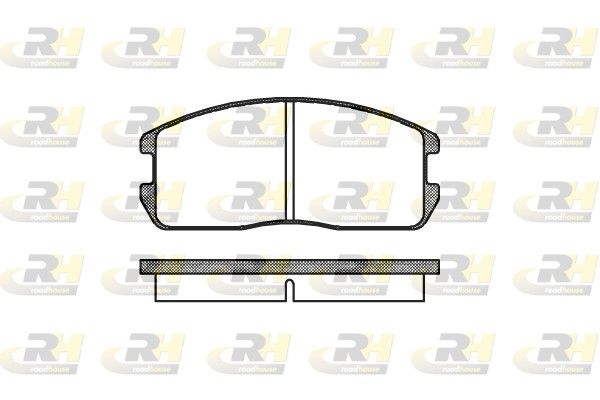 Гальмівні колодки дискові ROADHOUSE 217500 - zapix