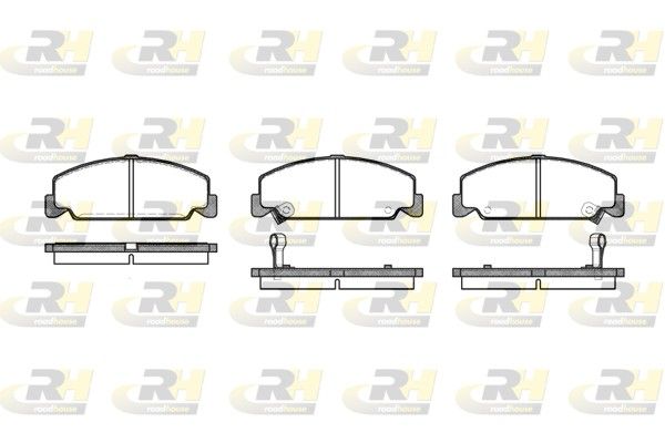 Гальмівні колодки дискові ROADHOUSE 218212 - zapix